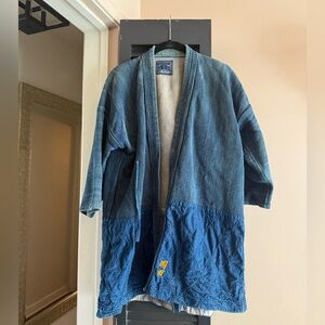 Vintage Indigo Kimono‎ Jacket